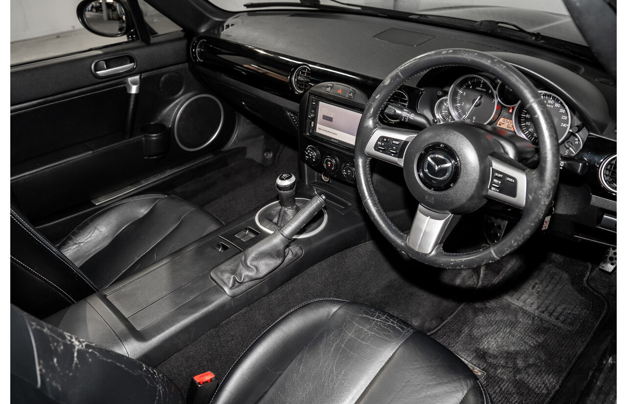 11/2007 Mazda MX-5 NC MY06.5 2d Hardtop Convertible Brilliant Black 2.0L