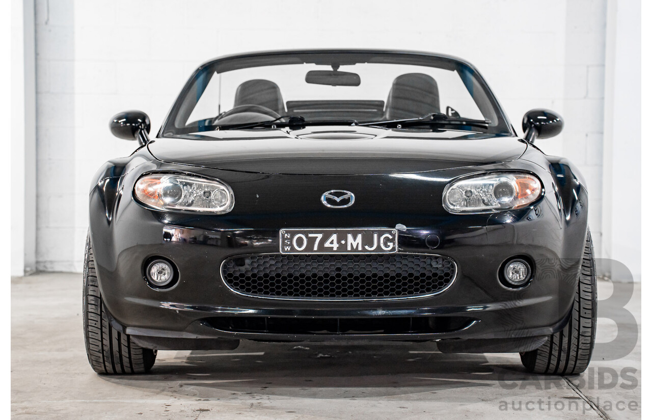 11/2007 Mazda MX-5 NC MY06.5 2d Hardtop Convertible Brilliant Black 2.0L