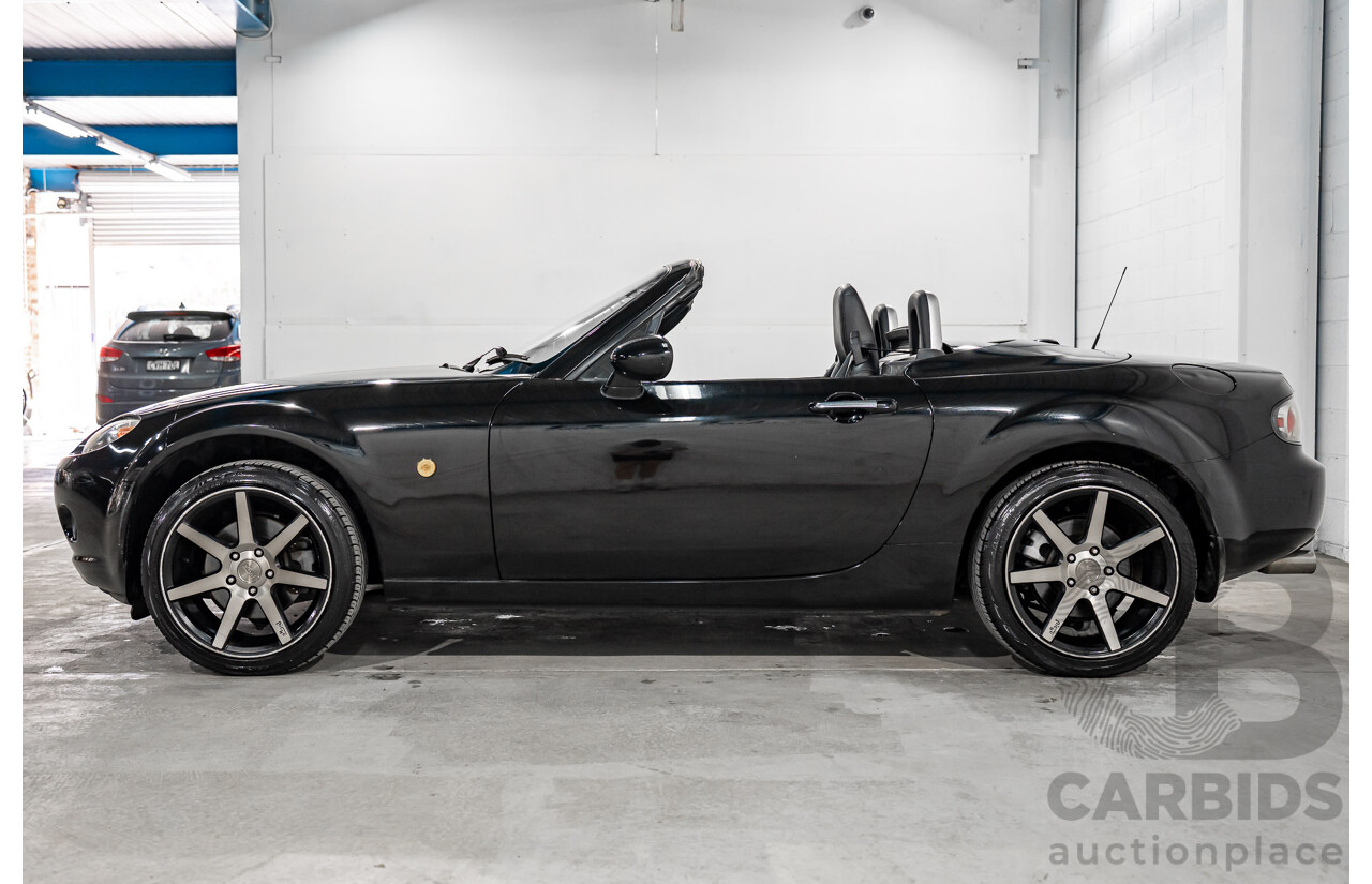 11/2007 Mazda MX-5 NC MY06.5 2d Hardtop Convertible Brilliant Black 2.0L