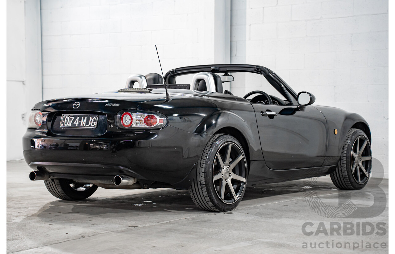 11/2007 Mazda MX-5 NC MY06.5 2d Hardtop Convertible Brilliant Black 2.0L