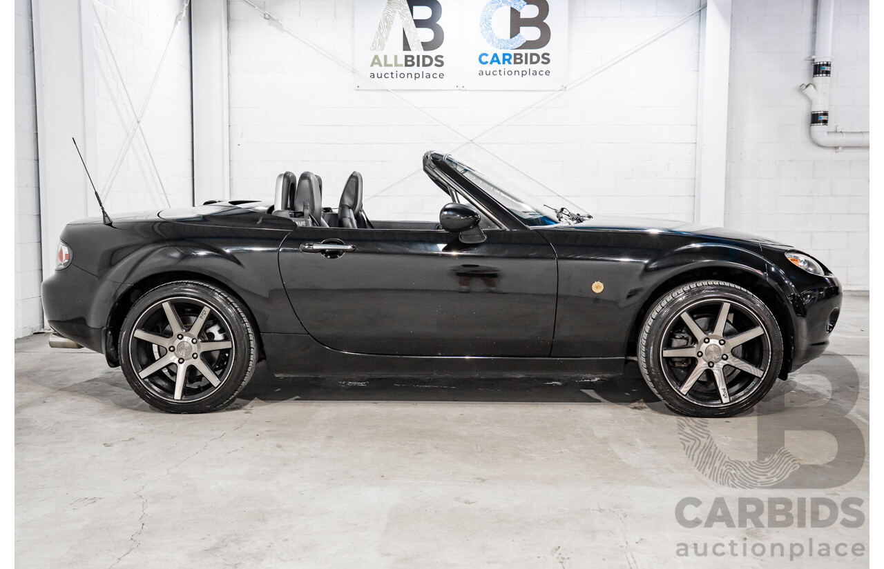 11/2007 Mazda MX-5 NC MY06.5 2d Hardtop Convertible Brilliant Black 2.0L