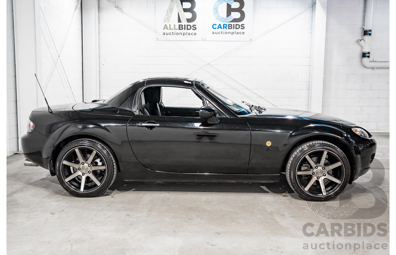 11/2007 Mazda MX-5 NC MY06.5 2d Hardtop Convertible Brilliant Black 2.0L