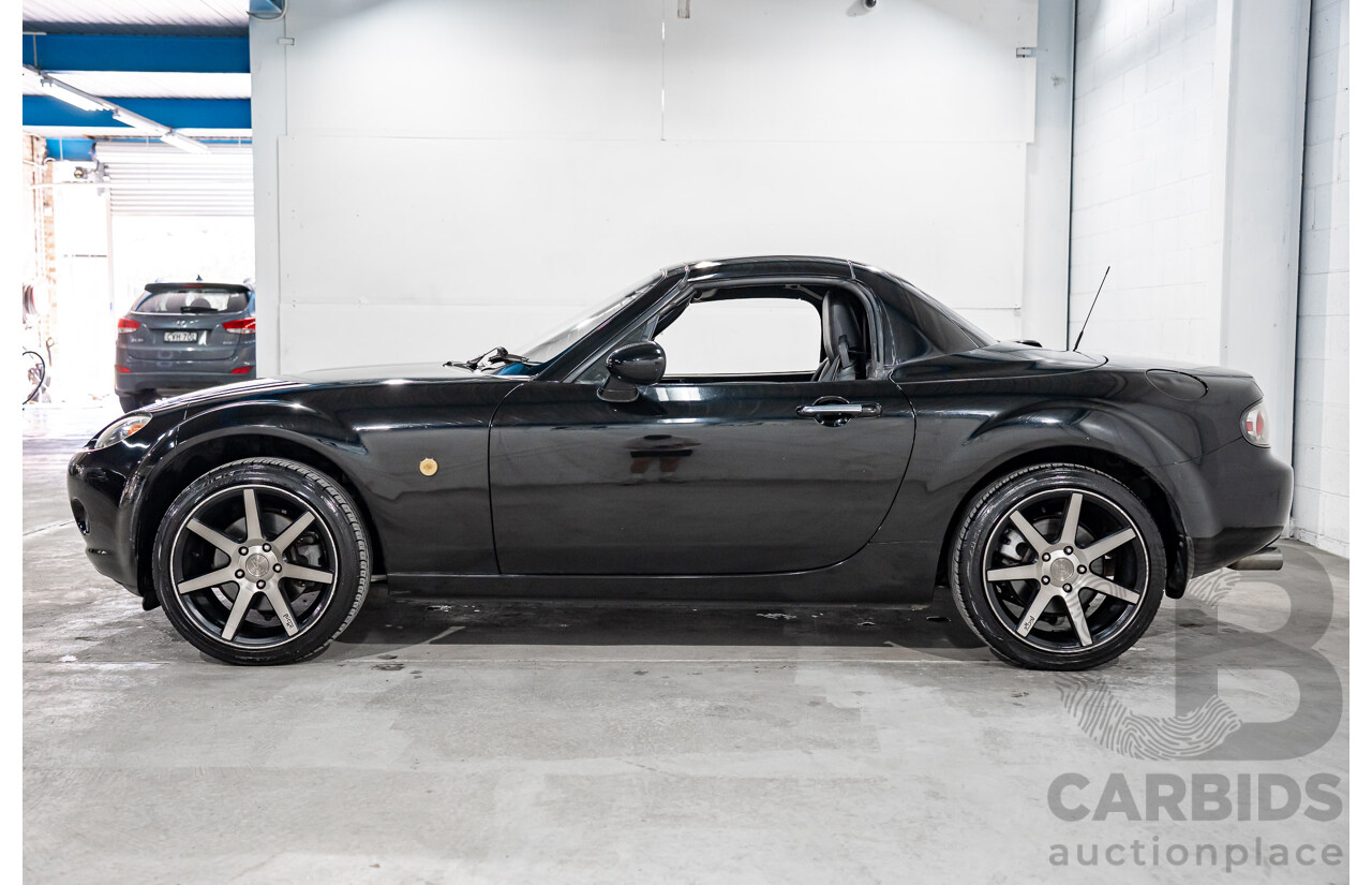 11/2007 Mazda MX-5 NC MY06.5 2d Hardtop Convertible Brilliant Black 2.0L