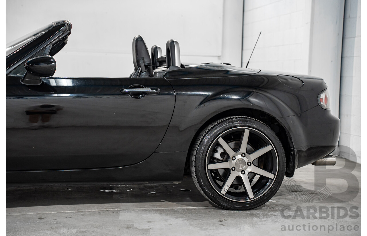11/2007 Mazda MX-5 NC MY06.5 2d Hardtop Convertible Brilliant Black 2.0L
