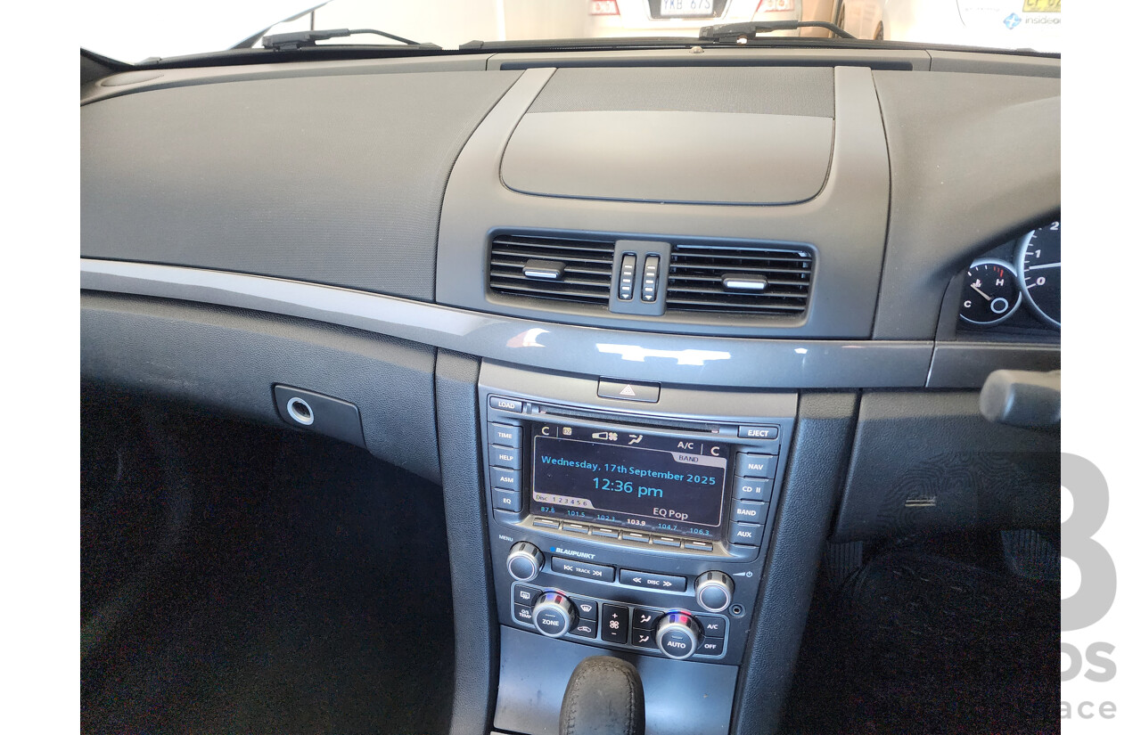 2/2010 Holden Calais  VE MY10 4d Sedan White 3.6L