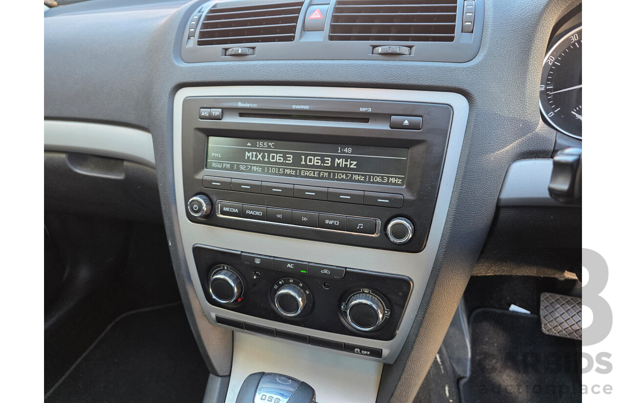 4/2012 Skoda Octavia 90 TSI 1Z MY12 4d Wagon White Turbo 1.4L