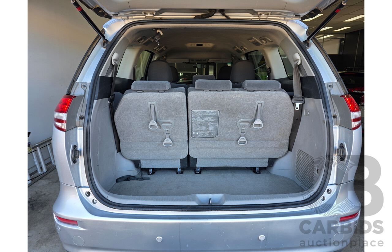 9/2006 Toyota Tarago GLX ACR50R 4d Wagon Silver 2.4L - 8 Seats