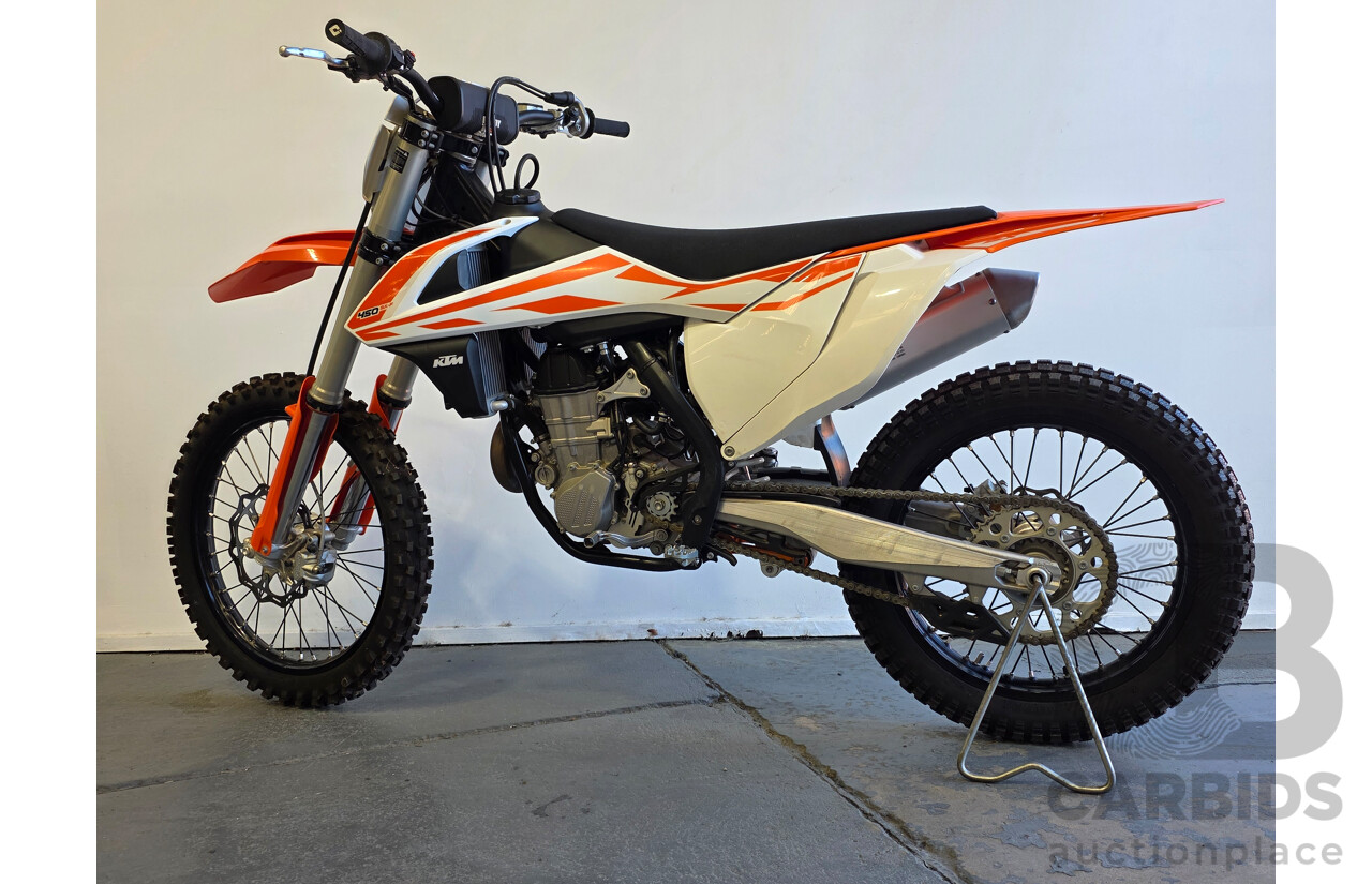 2017 KTM 450 SX-F Motocross 4 Stroke 5.5hours