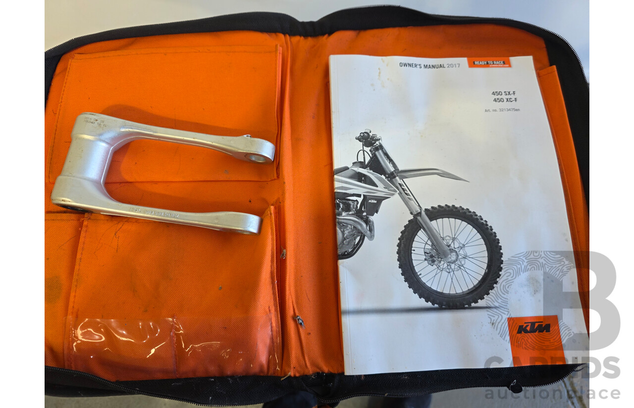 2017 KTM 450 SX-F Motocross 4 Stroke 5.5hours