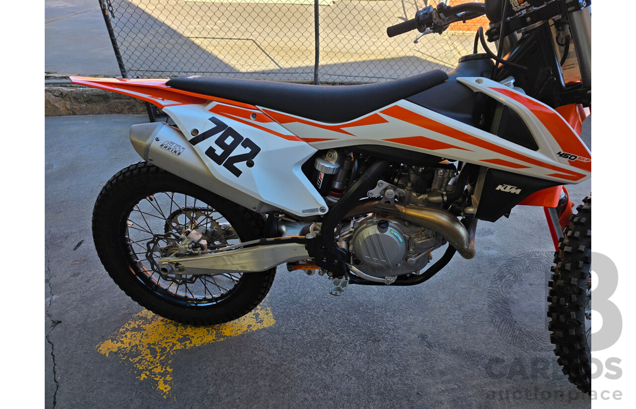 2017 KTM 450 SX-F Motocross 4 Stroke 5.5hours