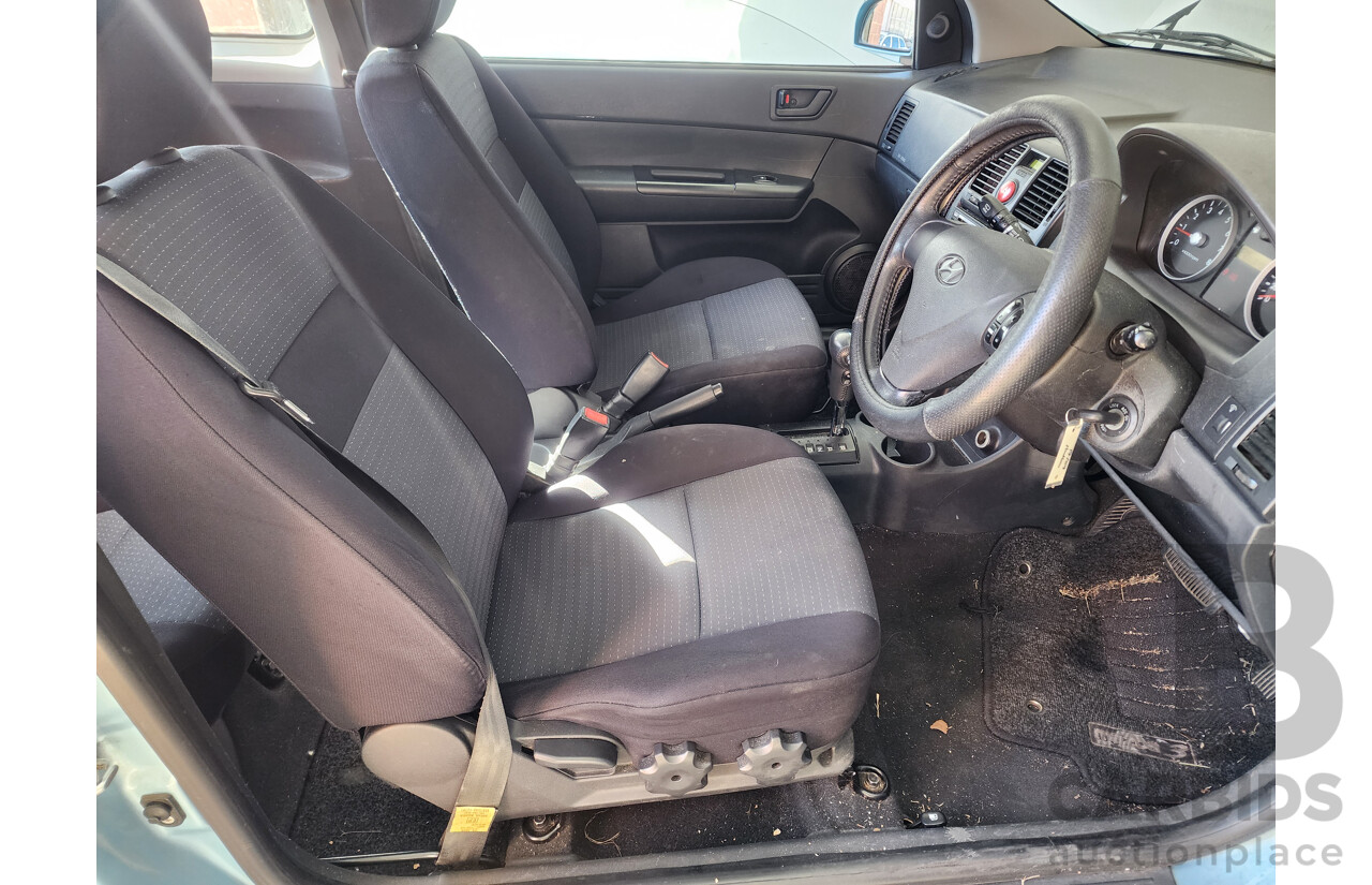 2/2010 Hyundai Getz SX TB MY09 3d Hatchback Blue 1.6L