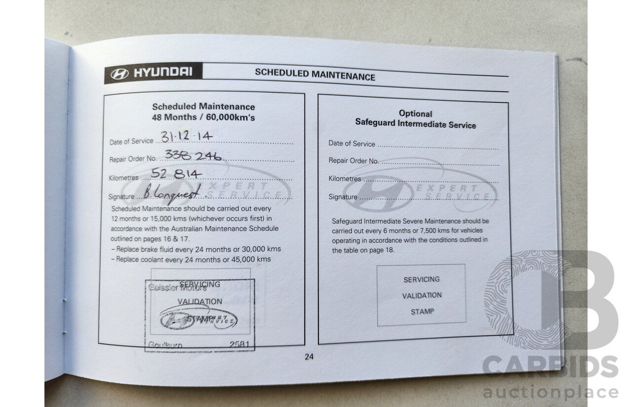 2/2010 Hyundai Getz SX TB MY09 3d Hatchback Blue 1.6L