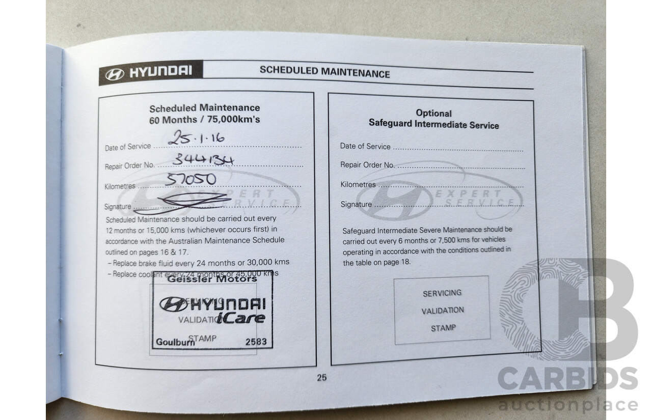 2/2010 Hyundai Getz SX TB MY09 3d Hatchback Blue 1.6L