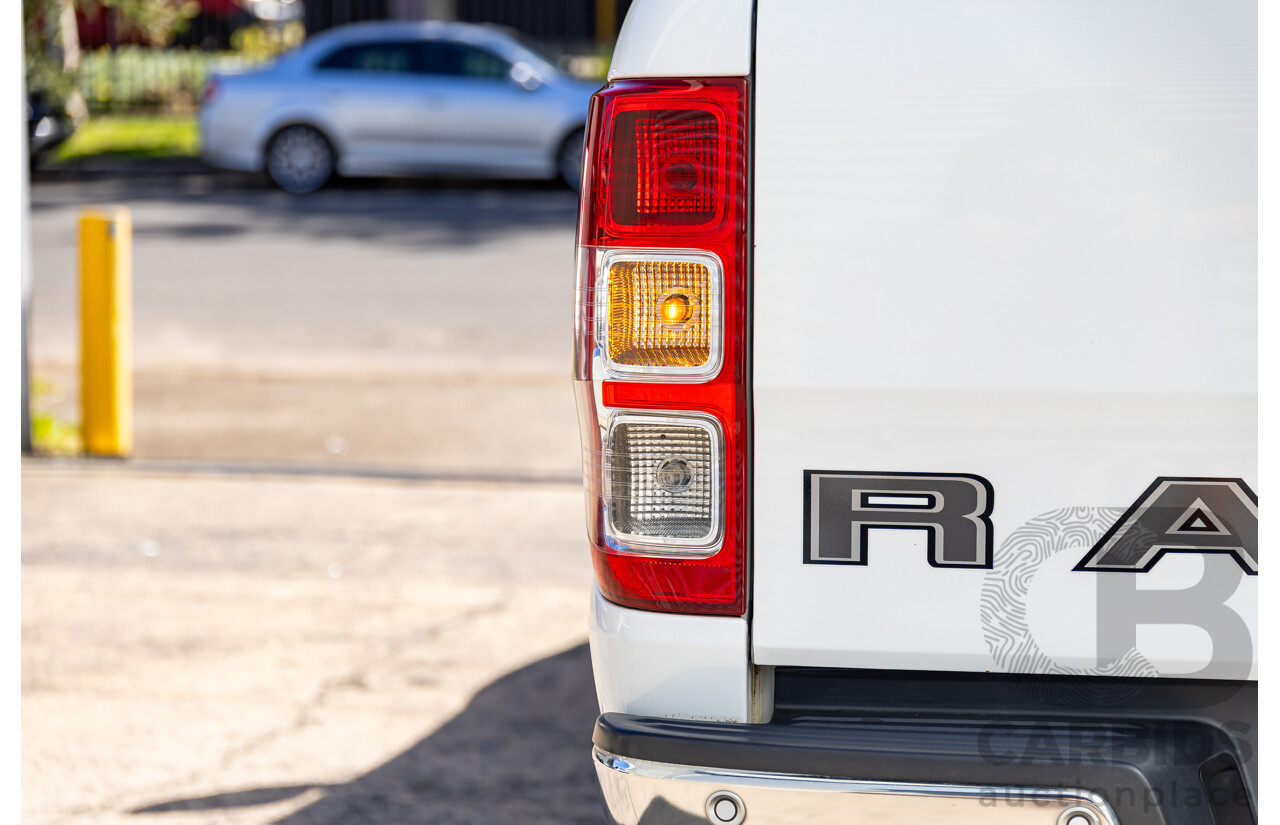 08/2018 Ford Ranger XLT 2.0 Hi-Rider (RWD) PX MKIII MY19 Double Cab P/Up Frozen White Twin Turbo Diesel 2.0L