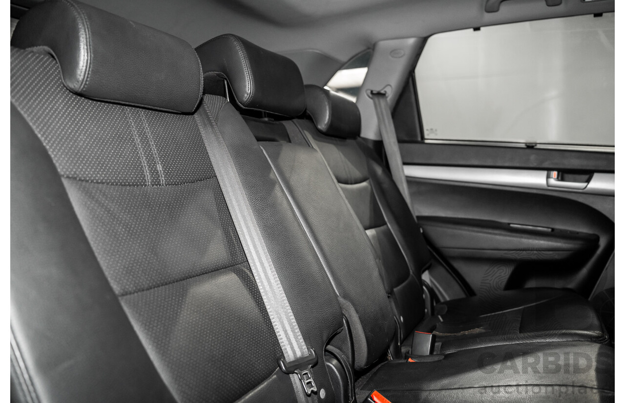5/2015 Kia Sorento Platinum (4x4) XM MY15 4d Wagon Platinum Graphite Metallic Turbo Diesel 2.2L - 7 Seater