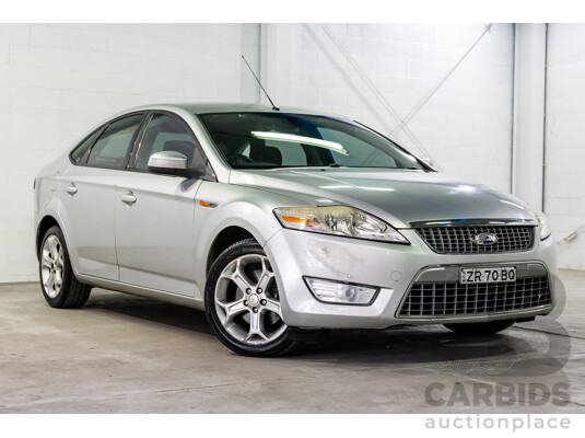6/2008 Ford Mondeo Zetec MA 4d Sedan Silver 2.3L