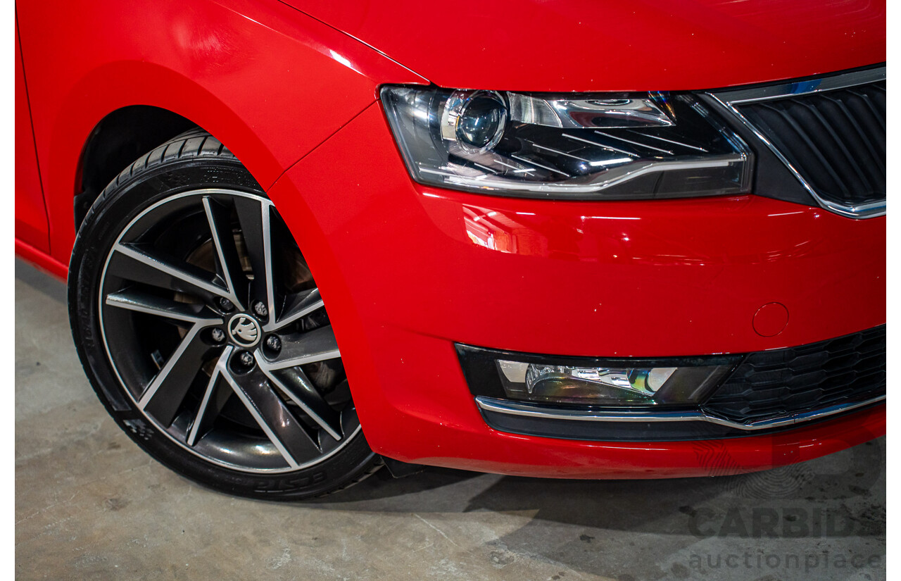 11/2018 Skoda Rapid Spaceback 92 TSI (FWD) NH MY19 4d Wagon Corrida Red Turbo 1.4L