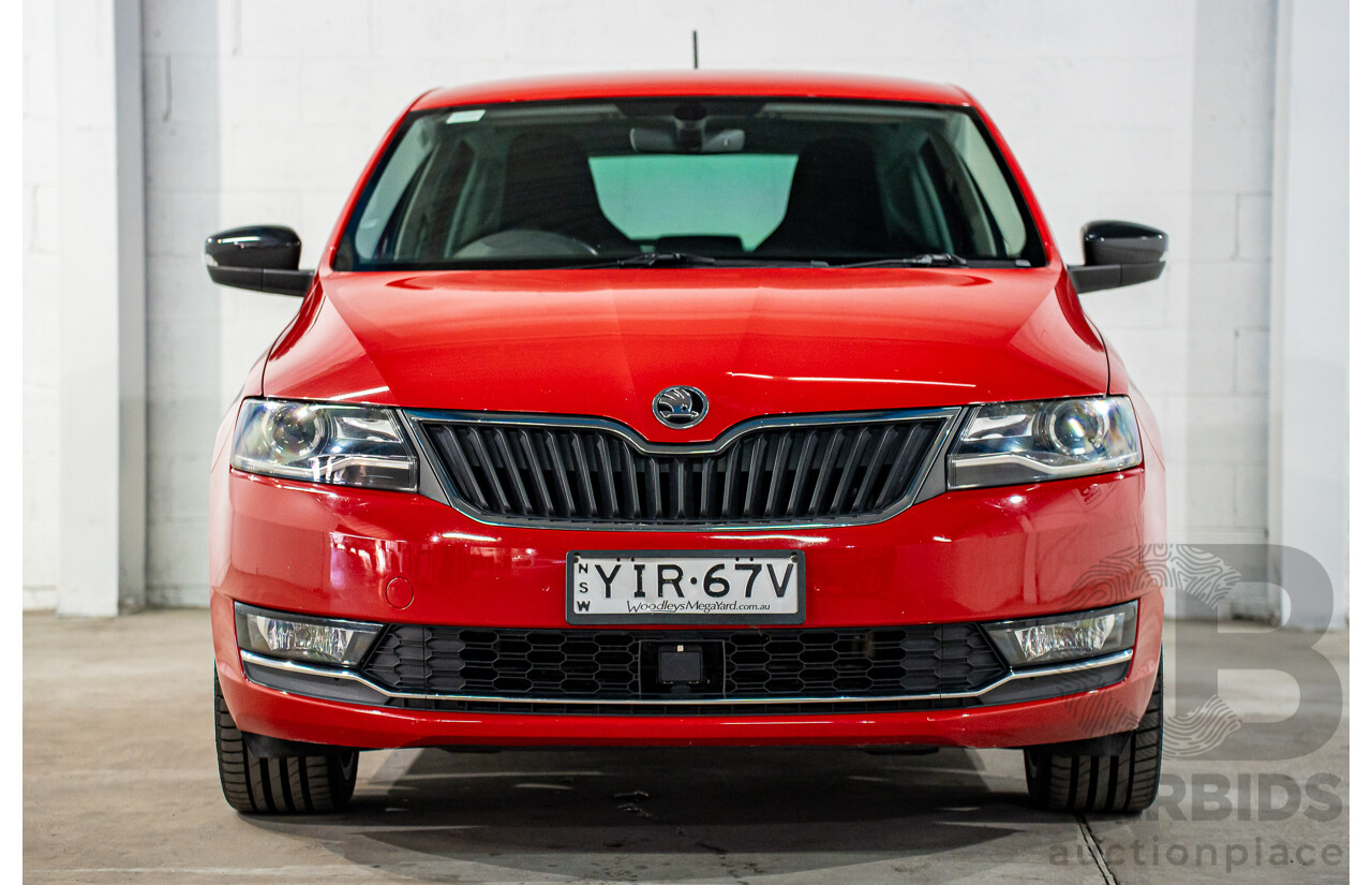 11/2018 Skoda Rapid Spaceback 92 TSI (FWD) NH MY19 4d Wagon Corrida Red Turbo 1.4L
