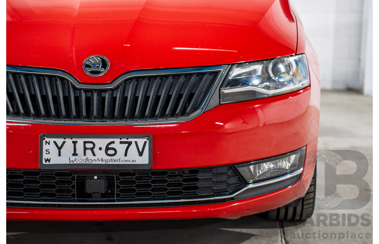 11/2018 Skoda Rapid Spaceback 92 TSI (FWD) NH MY19 4d Wagon Corrida Red Turbo 1.4L