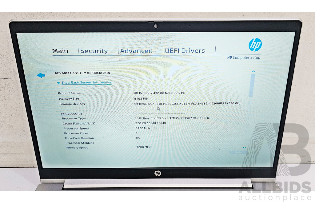 HP ProBook 430 G8 11th Gen Intel Core I5 (1135G7) 2.40GHz-4.20GHz 4-Core CPU 13.3-Inch FHD Laptop