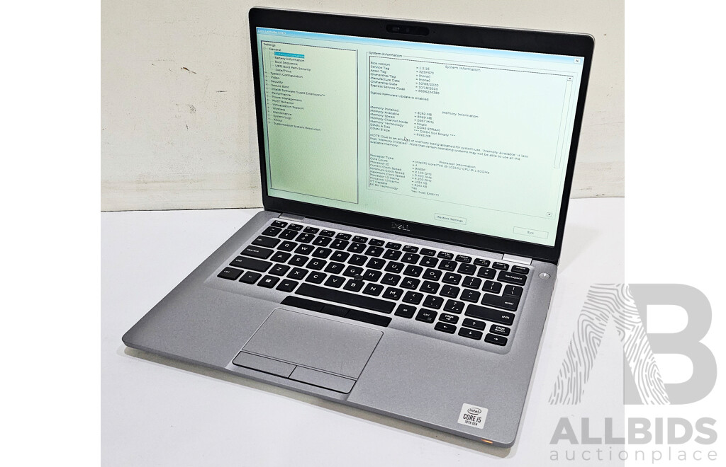 Dell Latitude 5410 Intel Core i5 (10210U) 1.60GHz-4.20GHz 4-Core CPU 14-Inch Laptop