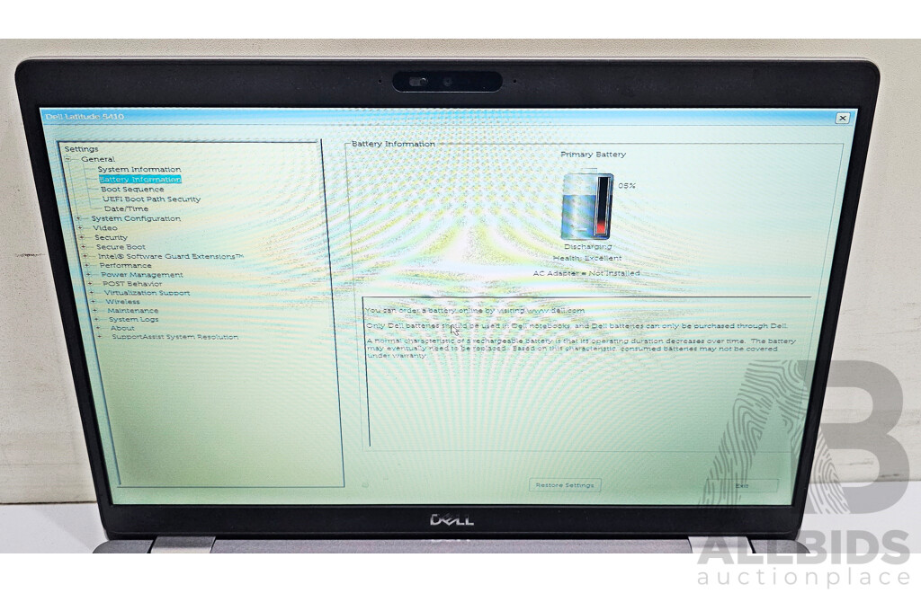 Dell Latitude 5410 Intel Core i5 (10210U) 1.60GHz-4.20GHz 4-Core CPU 14-Inch Laptop