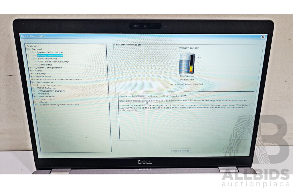 Dell Latitude 5410 Intel Core i5 (10210U) 1.60GHz-4.20GHz 4-Core CPU 14-Inch Laptop