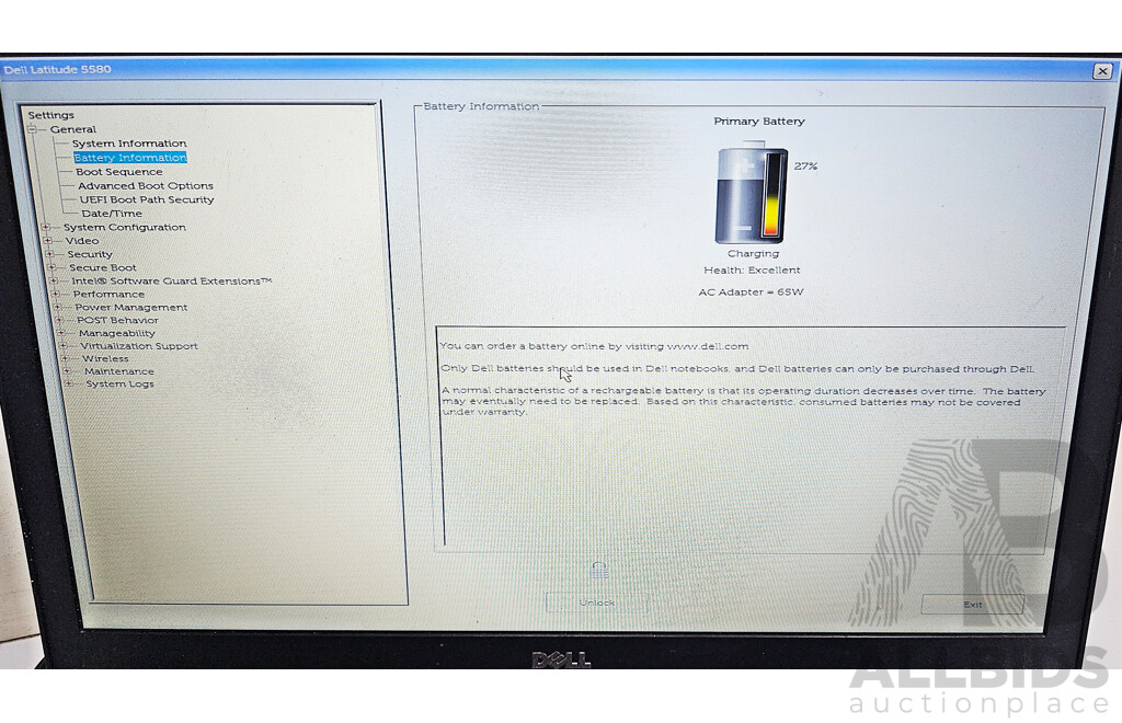 Dell Latitude 5580 Intel Core i5 (7200U) 2.50GHz-3.10GHz 2-Core CPU 15-Inch Laptop