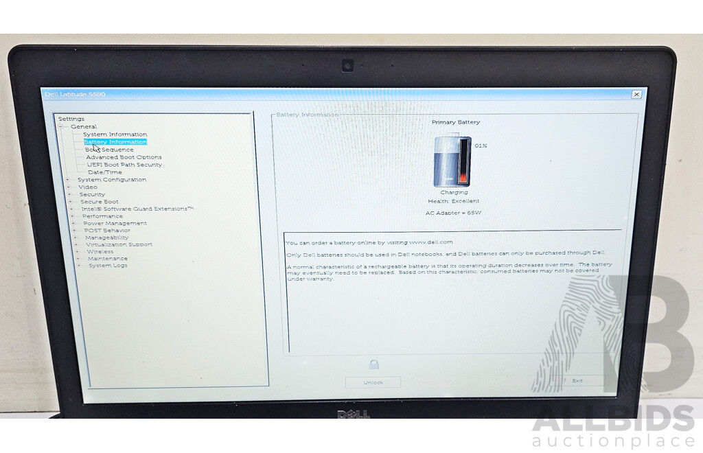 Dell Latitude 5580 Intel Core i5 (7200U) 2.50GHz-3.10GHz 2-Core CPU 15-Inch Laptop