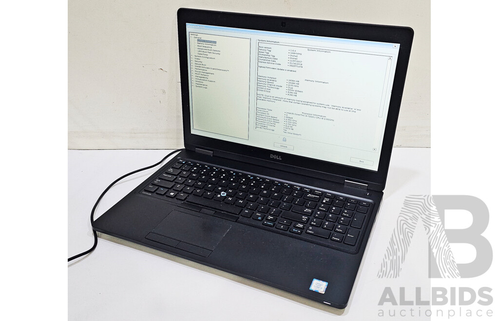 Dell Latitude 5580 Intel Core i5 (7200U) 2.50GHz-3.10GHz 2-Core CPU 15-Inch Laptop