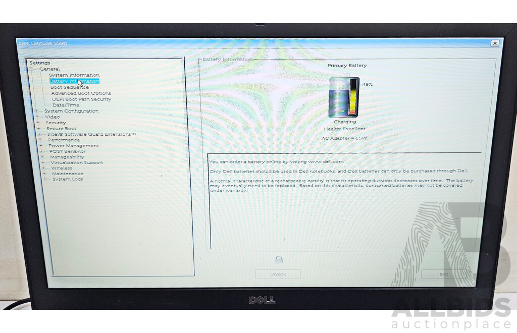 Dell Latitude 5580 Intel Core i5 (7200U) 2.50GHz-3.10GHz 2-Core CPU 15-Inch Laptop