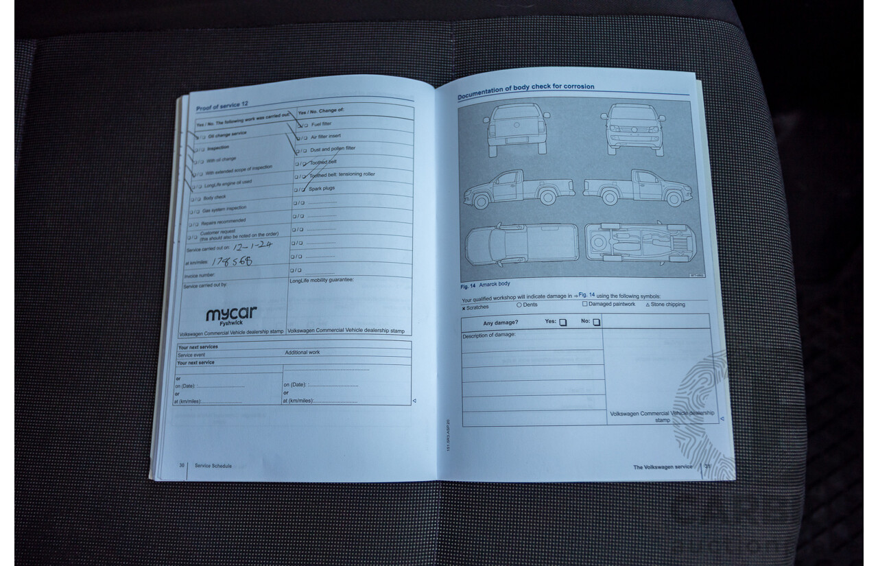 08/2015 Volkswagen Amarok TDI420 2H MY15 Dual Cab Utility White Turbo Diesel 2.0L