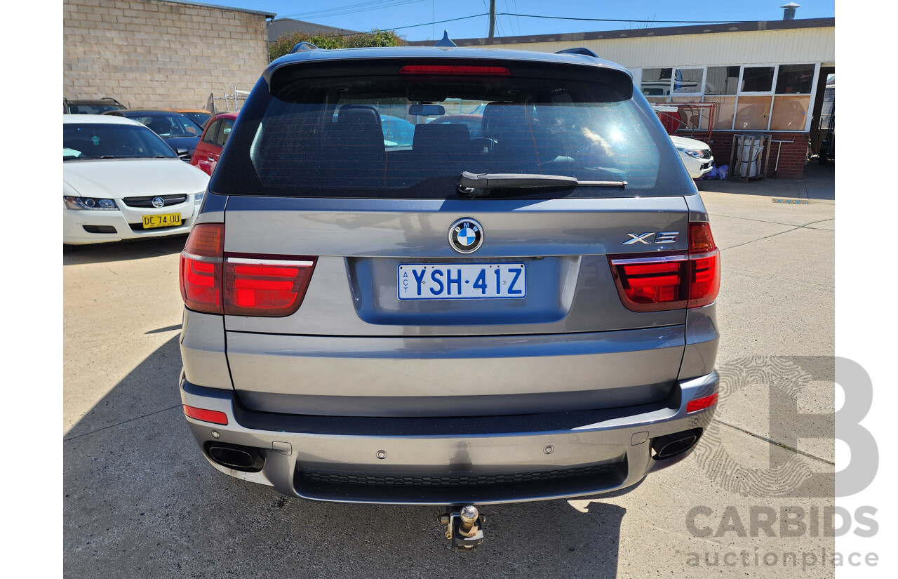4/2011 Bmw X5 Xdrive 30d E70 MY10 4d Wagon Grey 3.0L