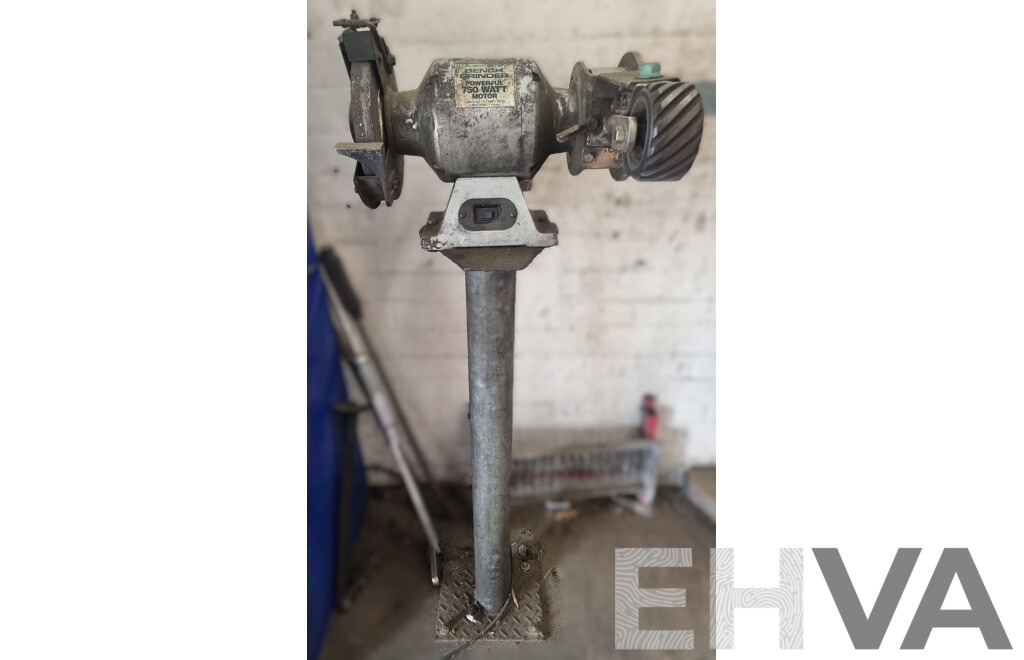 Ryobi, Pedestal Mounted Bench Grinder