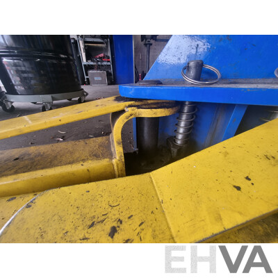 Rotary Lift, Two-Post 4500KG Asymmetric Car Hoist with Attached Height Extension Piece