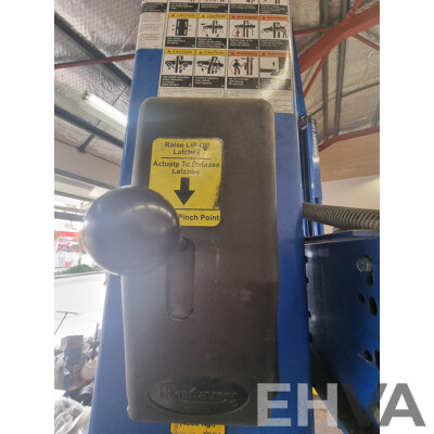 Rotary Lift, Two-Post 4500KG Asymmetric Car Hoist with Attached Height Extension Piece