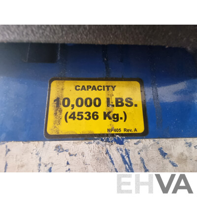 Rotary Lift, Two-Post 4500KG Asymmetric Car Hoist with Attached Height Extension Piece