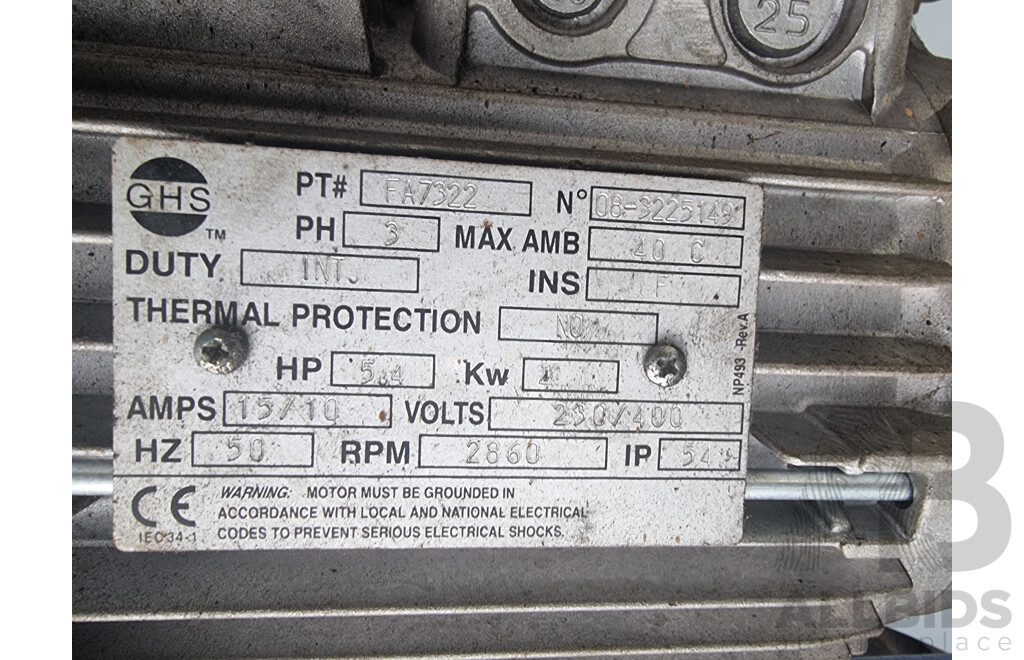 Rotary Lift, Two-Post 4500KG Asymmetric Car Hoist