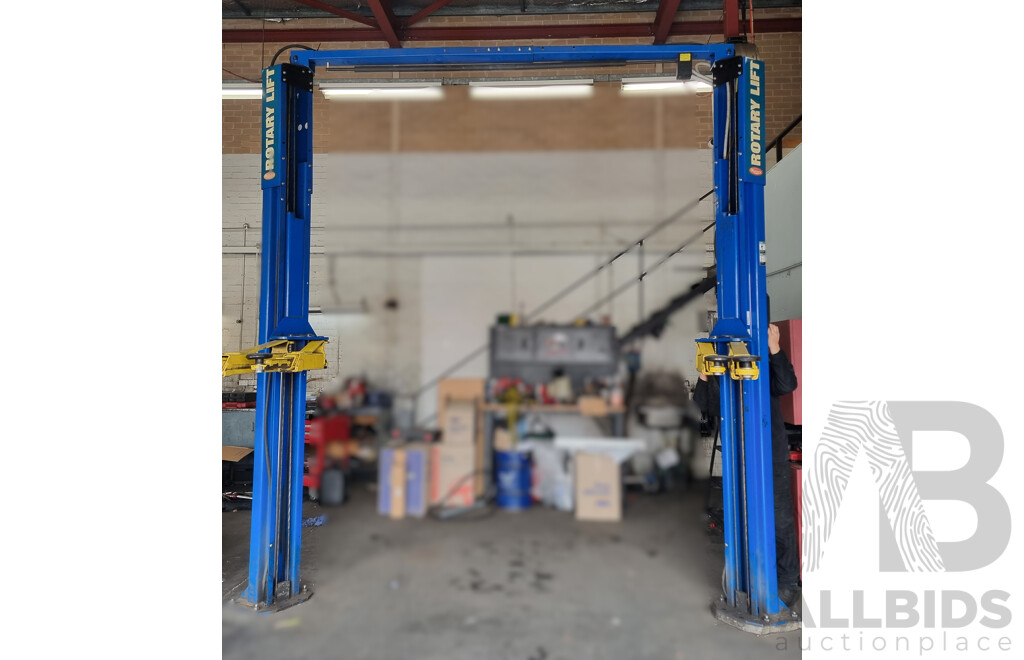Rotary Lift, Two-Post 4500KG Asymmetric Car Hoist