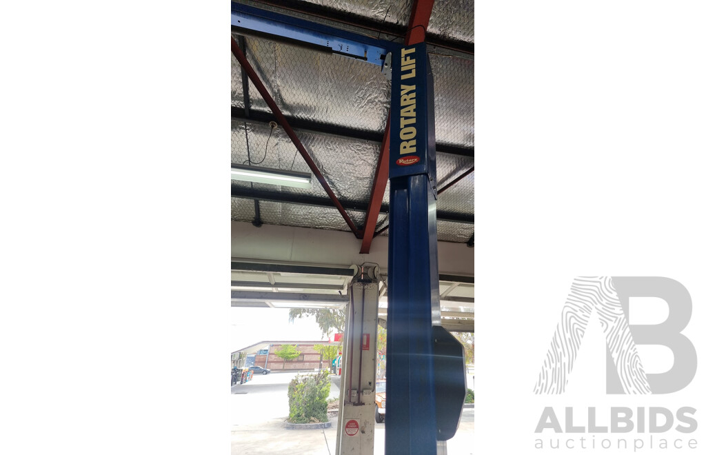 Rotary Lift, Two-Post 4500KG Asymmetric Car Hoist