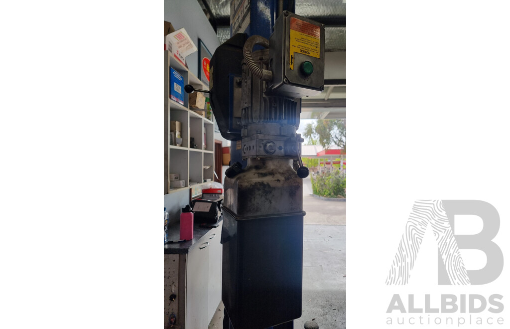 Rotary Lift, Two-Post 4500KG Asymmetric Car Hoist