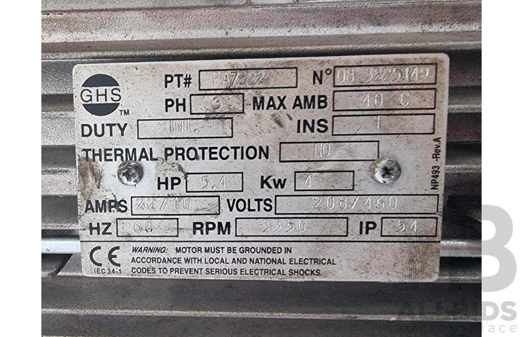 Rotary Lift, Two-Post 4500KG Asymmetric Car Hoist
