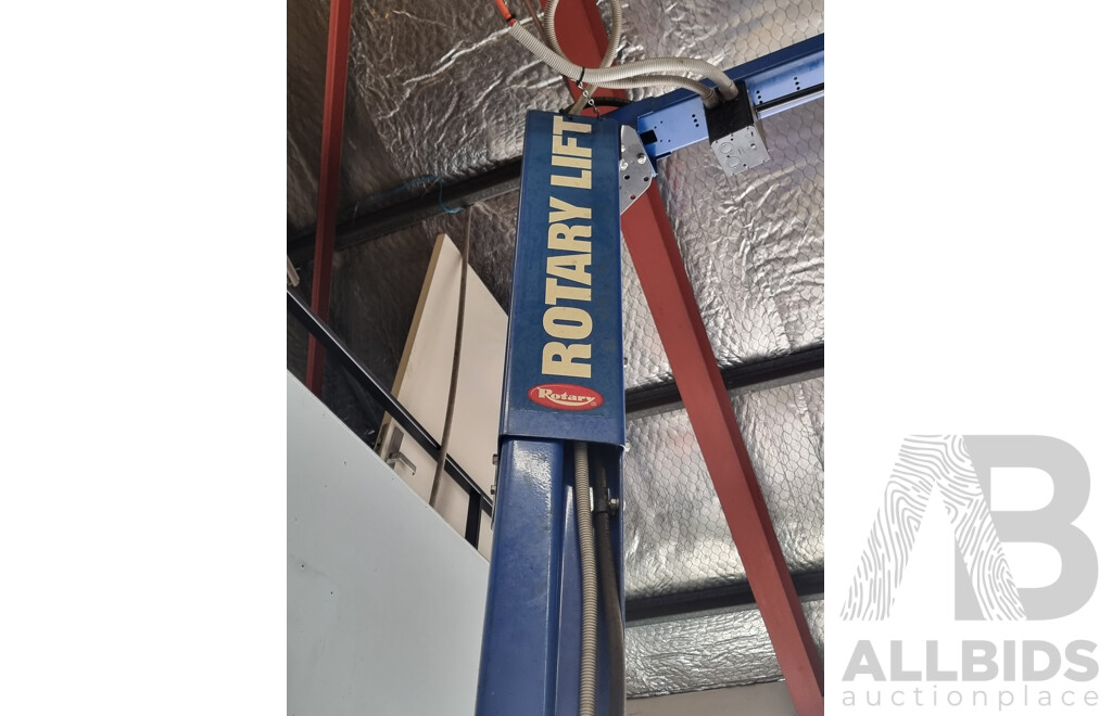 Rotary Lift, Two-Post 4500KG Asymmetric Car Hoist