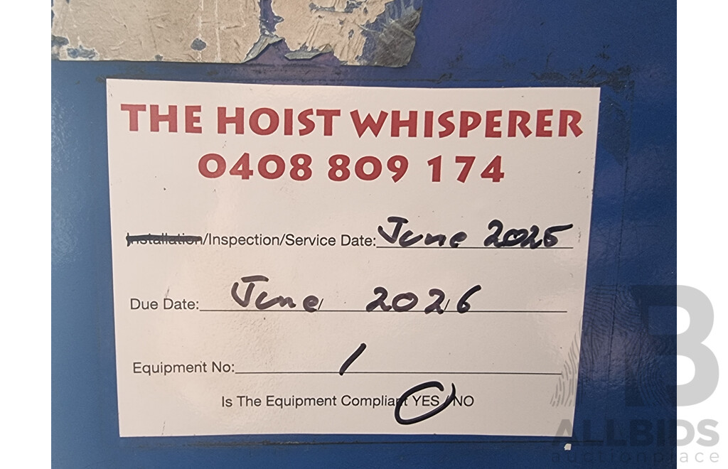 Rotary Lift, Two-Post 4500KG Asymmetric Car Hoist