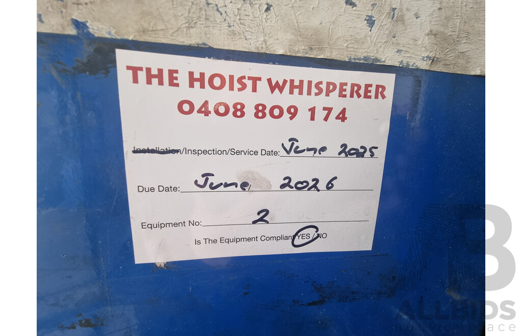 Rotary Lift, Two-Post 4500KG Asymmetric Car Hoist with Attached Height Extension Piece