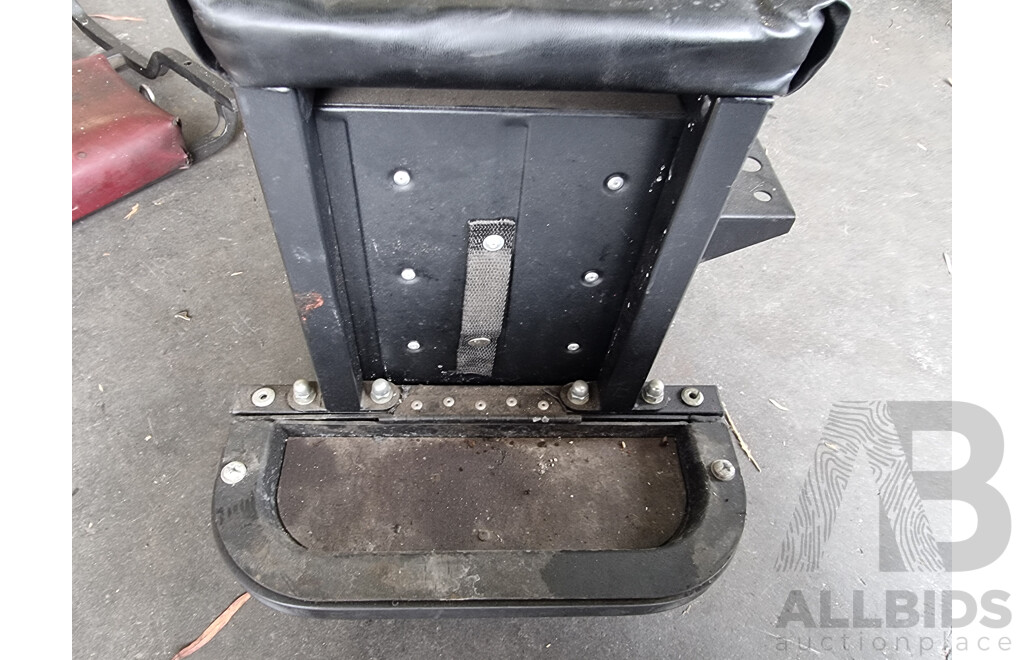 Assorted Job Lot - Wheeled Toolbox Padded Seat & Limited Edition Snap-On Mechanics Wheeled Lay-down Creeper ETC