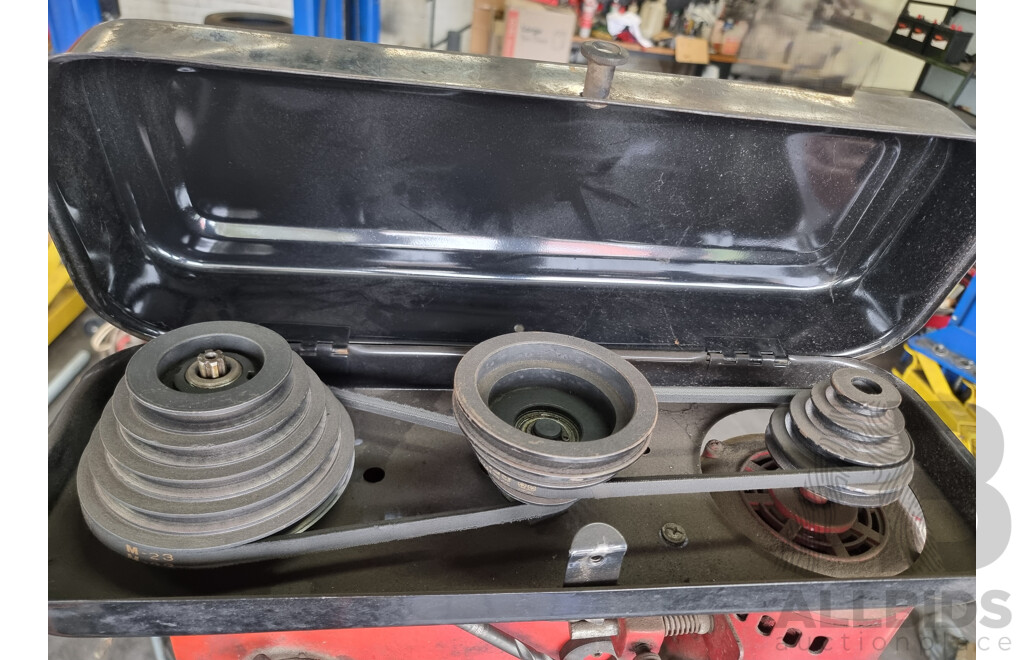 Fisher Discount Pedestal Mounted Drill Press