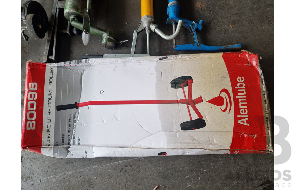 Assorted Job Lot - Workshop Trolleys & Assorted Tools ETC