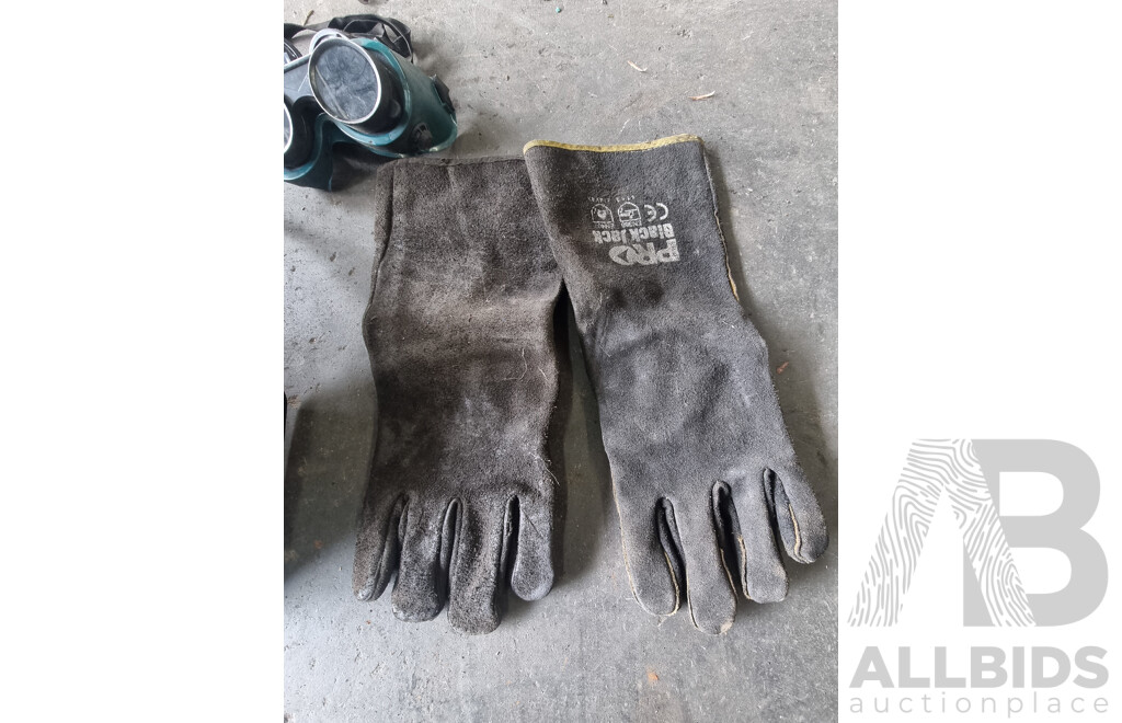 Assorted Job Lot - Portable Oxy/Acetylene Trolley with Attachments ETC