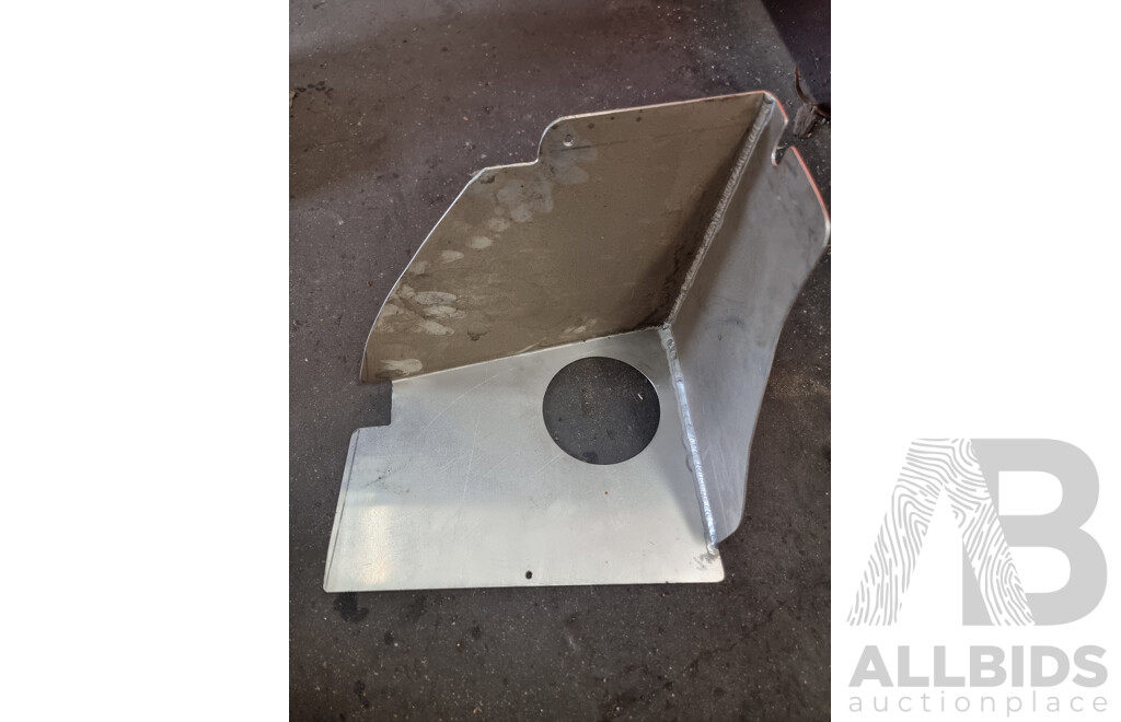 Custom Stainless Heat Guard/Air Box to Suit Commodore